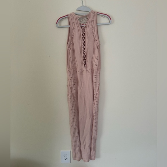 Ronny Kobo Pink Sleeveless Knit Dress - Picture 6 of 8